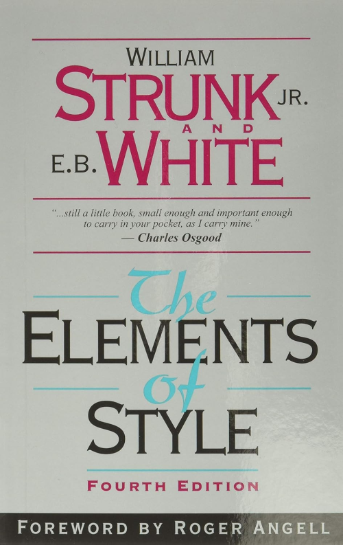 英文寫作聖經 The Elements of Style 封面