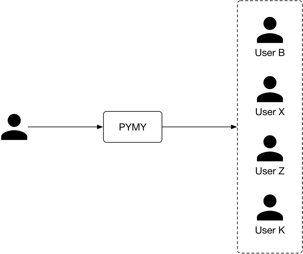 圖 11.2：PYMK 系統的輸入與輸出