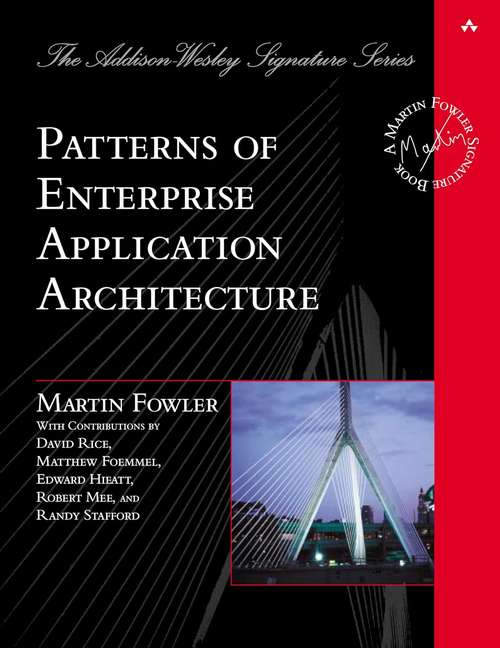 Martin Fowler 的企業級軟體架構模式 封面